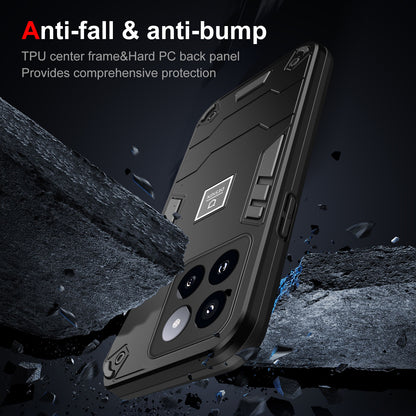 Xiaomi 14 Pro 2 in 1 Shockproof, Lightweight Phone Case with TPU+PC Material, Fashionable Design, and Precise Cut-outs