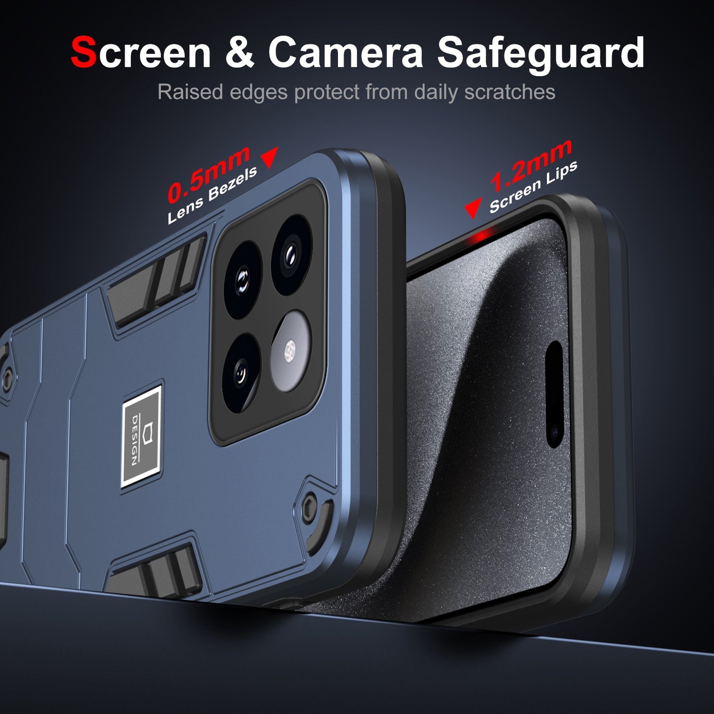 Xiaomi 14 Pro 2 in 1 Shockproof, Lightweight Phone Case with TPU+PC Material, Fashionable Design, and Precise Cut-outs