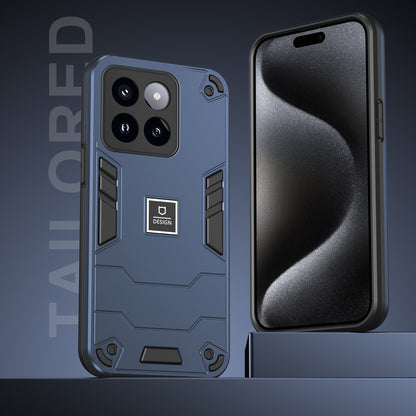 Xiaomi 14 Pro 2 in 1 Shockproof, Lightweight Phone Case with TPU+PC Material, Fashionable Design, and Precise Cut-outs