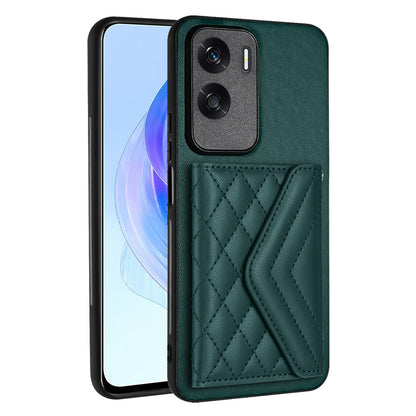 Honor X50i Leather Case with Card Holder & RFID Protection, Long Lanyard Included