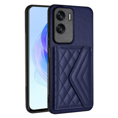 Honor X50i Leather Case with Card Holder & RFID Protection, Long Lanyard Included