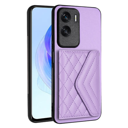 Honor X50i Leather Case with Card Holder & RFID Protection, Long Lanyard Included
