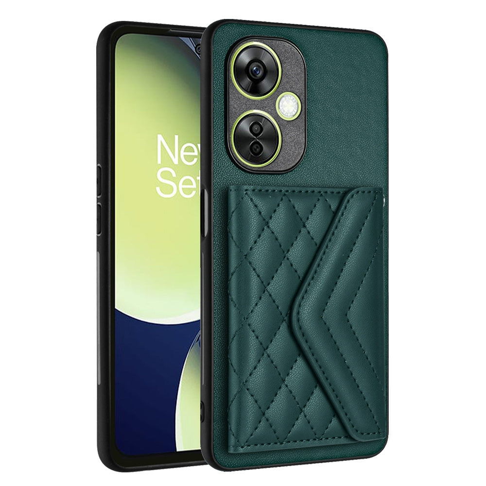OnePlus Nord CE 3 Lite Leather Case with Card Holder & RFID Protection, Long Lanyard Included
