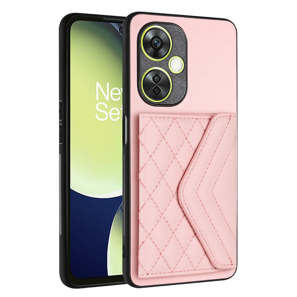 OnePlus Nord CE 3 Lite Leather Case with Card Holder & RFID Protection, Long Lanyard Included