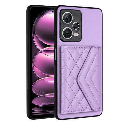 Xiaomi Redmi Note 12 5G Leather Case with Card Holder & RFID Protection, Long Lanyard Included