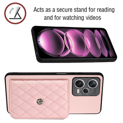 Xiaomi Redmi Note 12 Pro 5G Leather Case with Card Holder & RFID Protection, Long Lanyard Included