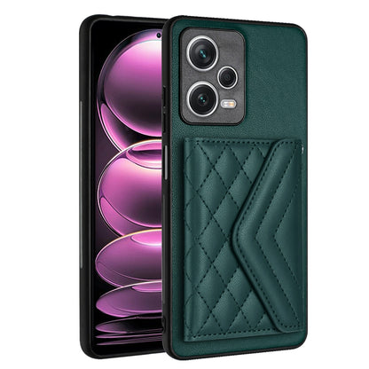 Xiaomi Redmi Note 12 Pro+ 5G Leather Case with Card Holder & RFID Protection, Long Lanyard Included