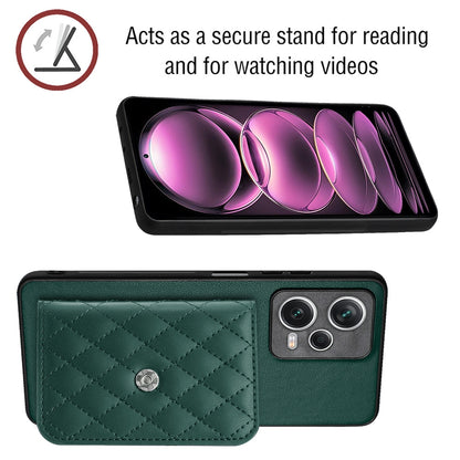 Xiaomi Redmi Note 12 Pro+ 5G Leather Case with Card Holder & RFID Protection, Long Lanyard Included