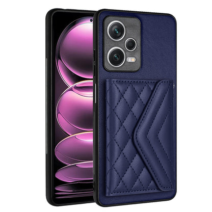 Xiaomi Redmi Note 12 Pro+ 5G Leather Case with Card Holder & RFID Protection, Long Lanyard Included