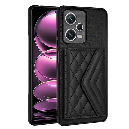 Xiaomi Redmi Note 12 Pro+ 5G Leather Case with Card Holder & RFID Protection, Long Lanyard Included