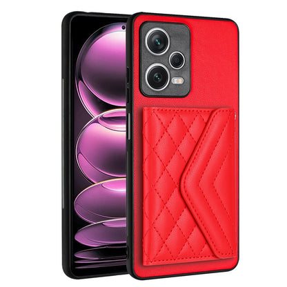 Xiaomi Redmi Note 12 Pro+ 5G Leather Case with Card Holder & RFID Protection, Long Lanyard Included