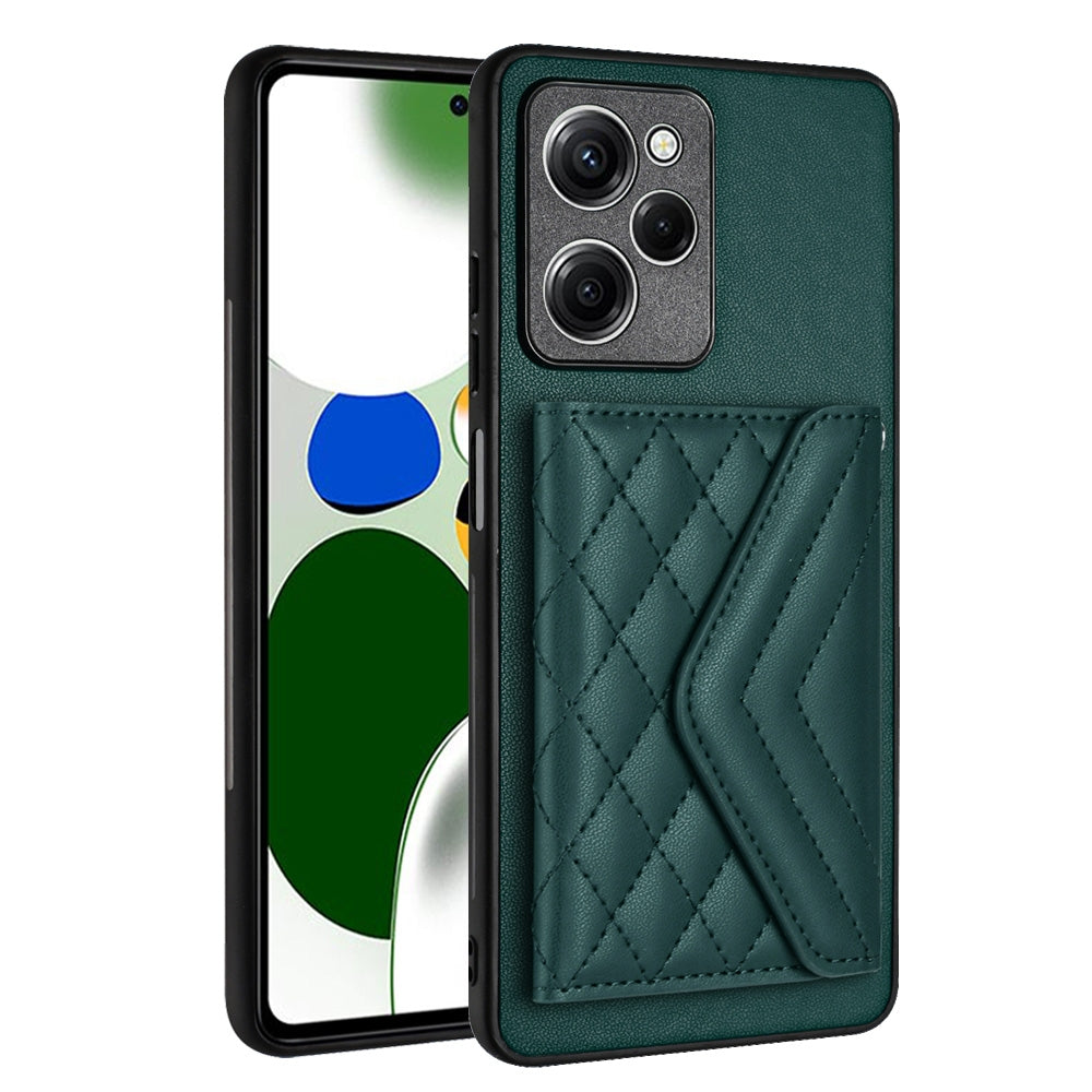 Xiaomi Redmi Note 12 Pro Speed Leather Case with Card Holder & RFID Protection, Long Lanyard Included
