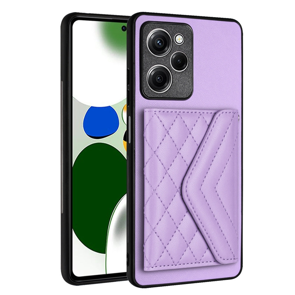 Xiaomi Redmi Note 12 Pro Speed Leather Case with Card Holder & RFID Protection, Long Lanyard Included