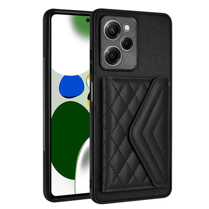 Xiaomi Redmi Note 12 Pro Speed Leather Case with Card Holder & RFID Protection, Long Lanyard Included