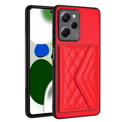 Xiaomi Redmi Note 12 Pro Speed Leather Case with Card Holder & RFID Protection, Long Lanyard Included