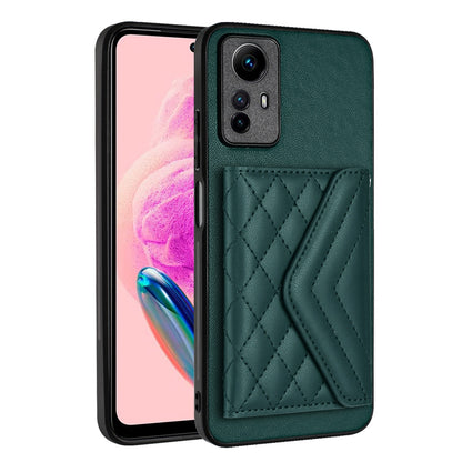 Xiaomi Redmi Note 12S 4G Leather Case with Card Holder & RFID Protection, Long Lanyard Included
