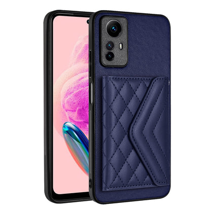Xiaomi Redmi Note 12S 4G Leather Case with Card Holder & RFID Protection, Long Lanyard Included