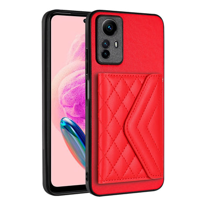 Xiaomi Redmi Note 12S 4G Leather Case with Card Holder & RFID Protection, Long Lanyard Included