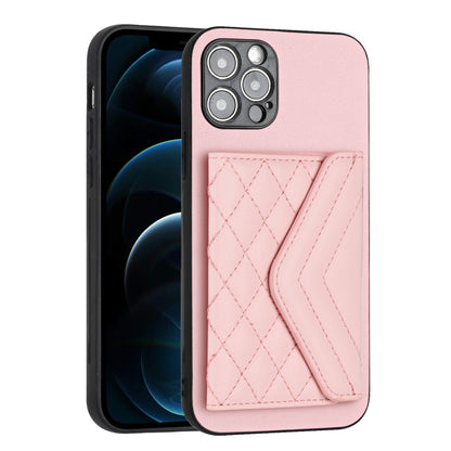 iPhone 12 Pro Max Leather Case with Card Holder & RFID Protection, Long Lanyard Included