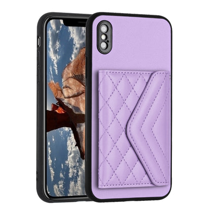 iPhone XS Max Leather Case with Card Holder & RFID Protection, Long Lanyard Included