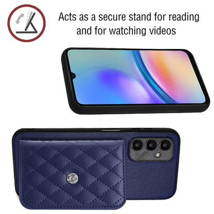 Samsung Galaxy A05s 4G Leather Case with Card Holder & RFID Protection, Long Lanyard Included