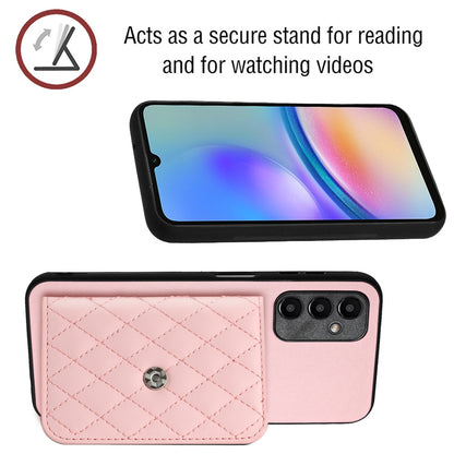 Samsung Galaxy A05s 4G Leather Case with Card Holder & RFID Protection, Long Lanyard Included