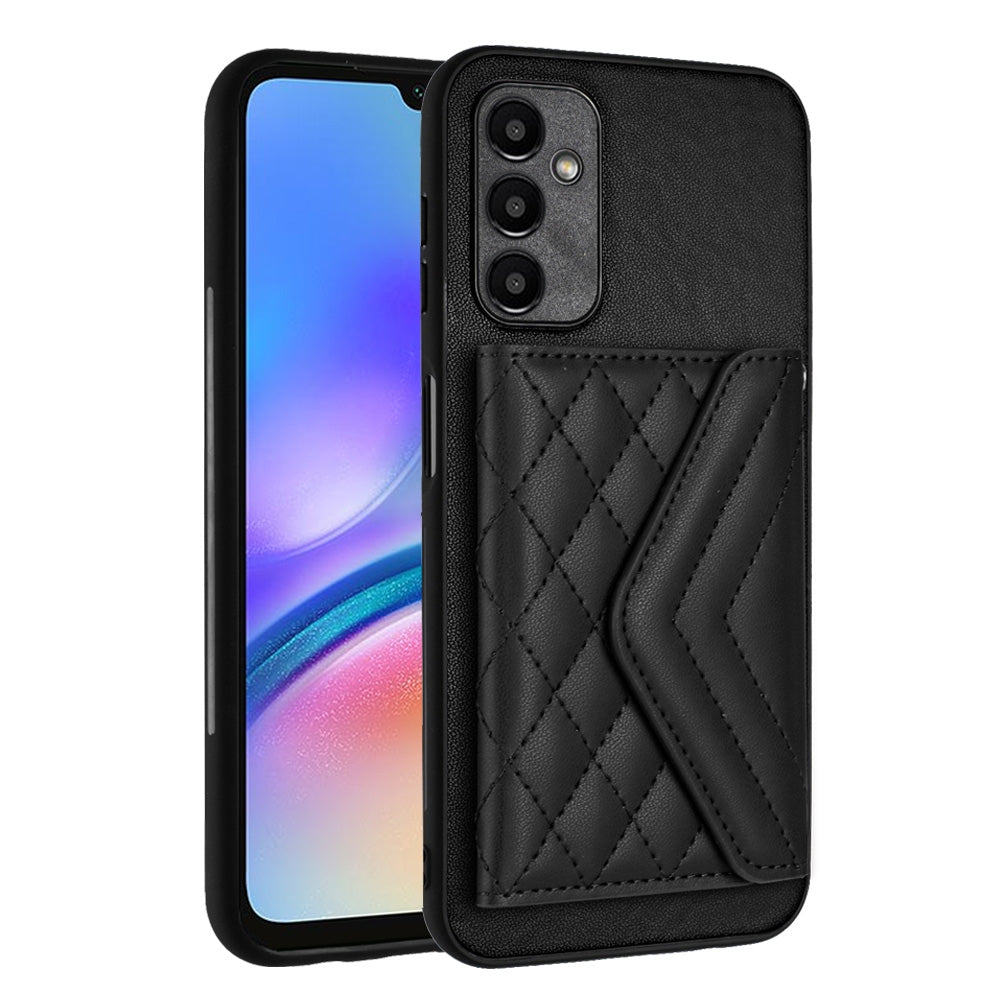 Samsung Galaxy A05s 4G Leather Case with Card Holder & RFID Protection, Long Lanyard Included