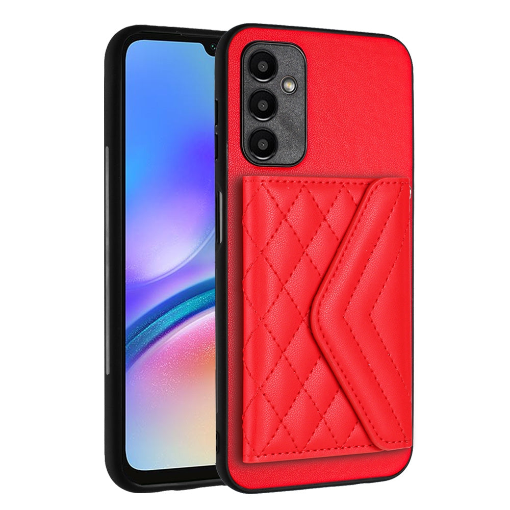 Samsung Galaxy A05s 4G Leather Case with Card Holder & RFID Protection, Long Lanyard Included