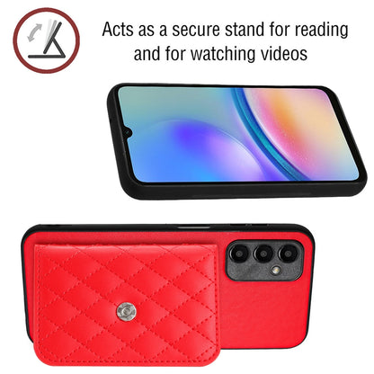 Samsung Galaxy A05s 4G Leather Case with Card Holder & RFID Protection, Long Lanyard Included