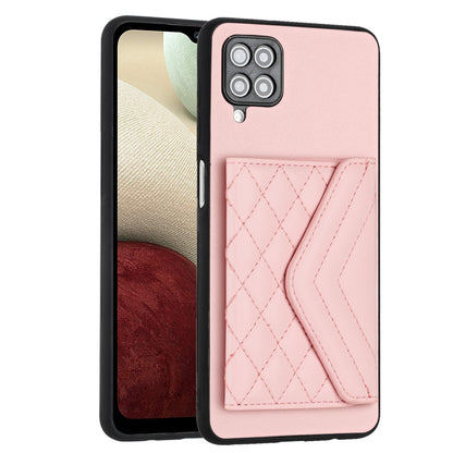 Samsung Galaxy A12 Leather Case with Card Holder & RFID Protection, Long Lanyard Included