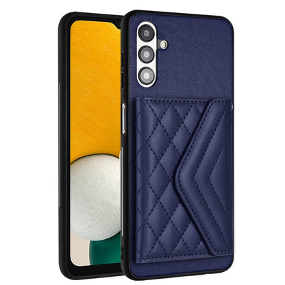Samsung Galaxy A13 5G Leather Case with Card Holder & RFID Protection, Long Lanyard Included