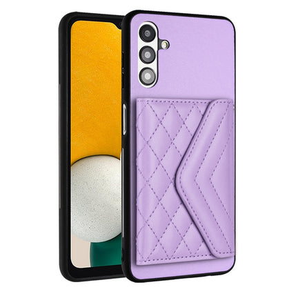 Samsung Galaxy A13 5G Leather Case with Card Holder & RFID Protection, Long Lanyard Included