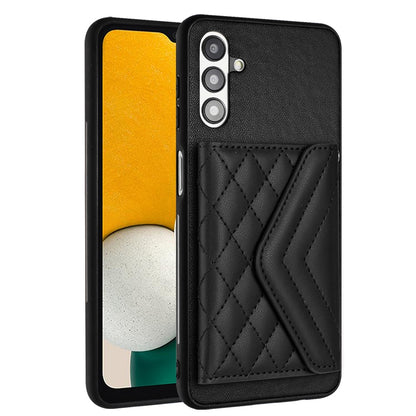 Samsung Galaxy A04s Leather Case with Card Holder & RFID Protection, Long Lanyard Included