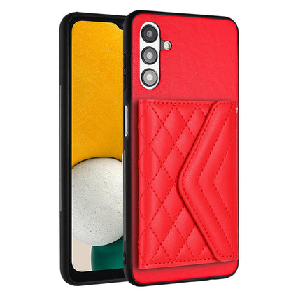 Samsung Galaxy A13 5G Leather Case with Card Holder & RFID Protection, Long Lanyard Included