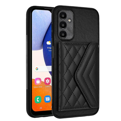 Samsung Galaxy A24 4G Leather Case with Card Holder & RFID Protection, Long Lanyard Included