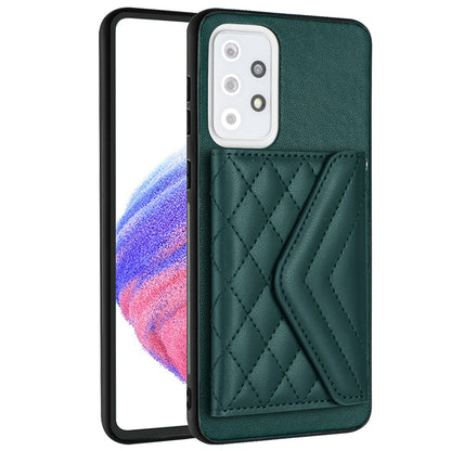 Samsung Galaxy A33 5G Leather Case with Card Holder & RFID Protection, Long Lanyard Included
