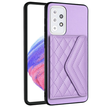 Samsung Galaxy A33 5G Leather Case with Card Holder & RFID Protection, Long Lanyard Included
