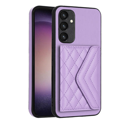 Samsung Galaxy A34 5G Leather Case with Card Holder & RFID Protection, Long Lanyard Included