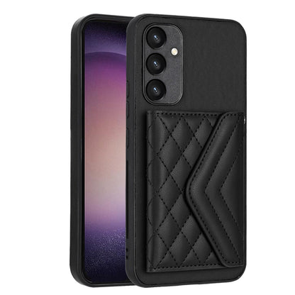 Samsung Galaxy A34 5G Leather Case with Card Holder & RFID Protection, Long Lanyard Included