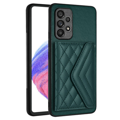 Samsung Galaxy A52 Leather Case with Card Holder & RFID Protection, Long Lanyard Included