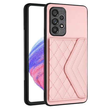 Samsung Galaxy A52 Leather Case with Card Holder & RFID Protection, Long Lanyard Included