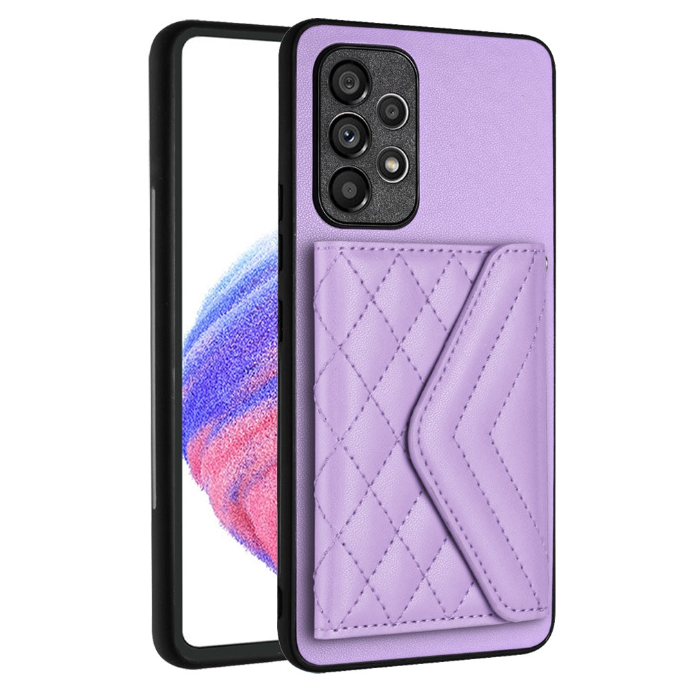 Samsung Galaxy A53 5G Leather Case with Card Holder & RFID Protection, Long Lanyard Included