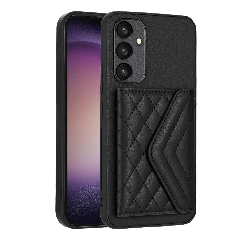 Samsung Galaxy A54 5G Leather Case with Card Holder & RFID Protection, Long Lanyard Included