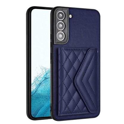 Samsung Galaxy S21 FE Leather Case with Card Holder & RFID Protection, Long Lanyard Included