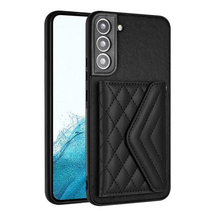 Samsung Galaxy S21 FE Leather Case with Card Holder & RFID Protection, Long Lanyard Included
