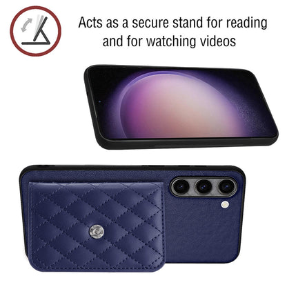 Samsung Galaxy S23 5G Leather Case with Card Holder & RFID Protection, Long Lanyard Included