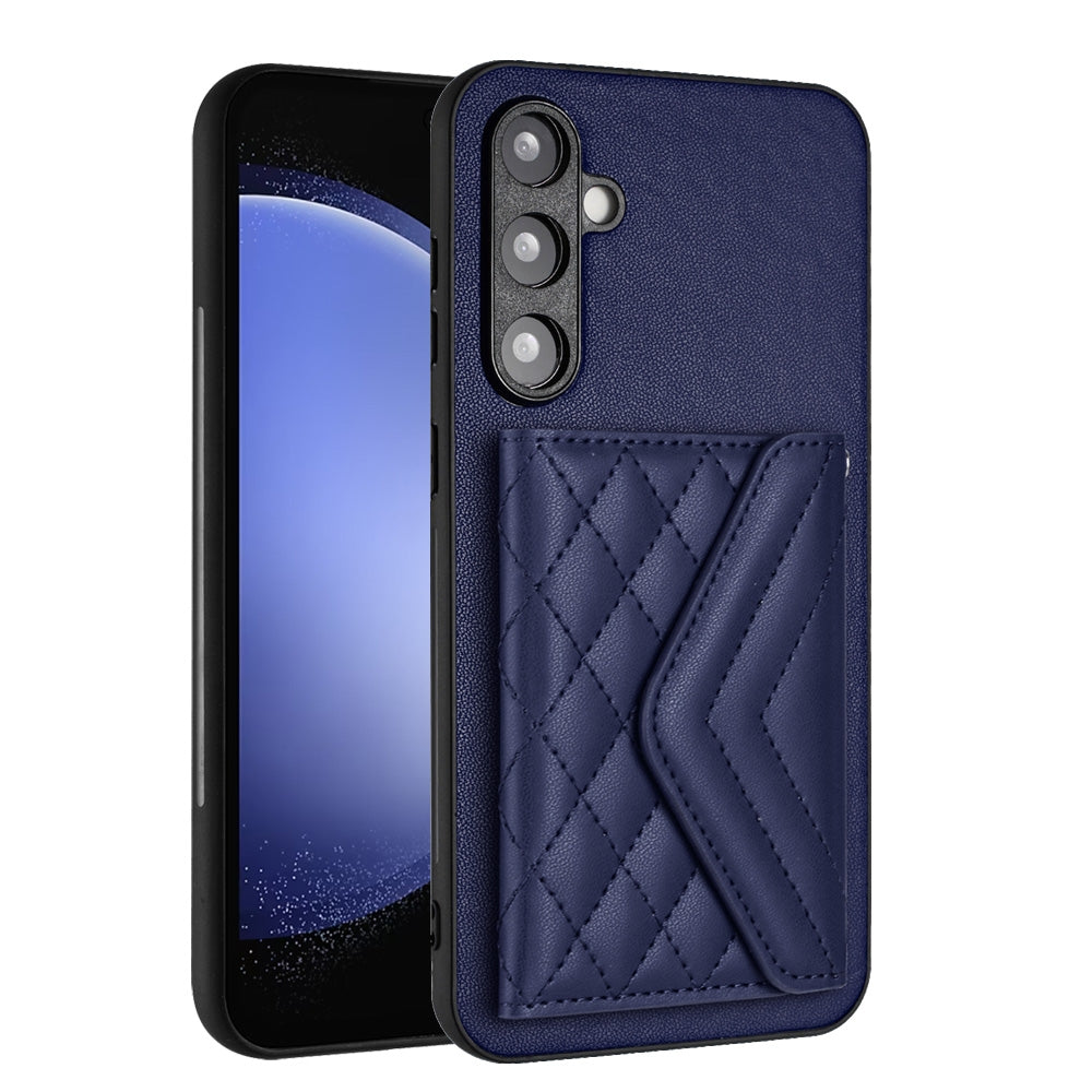Samsung Galaxy S23 FE 5G Leather Case with Card Holder & RFID Protection, Long Lanyard Included