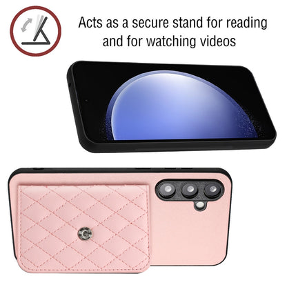 Samsung Galaxy S23 FE 5G Leather Case with Card Holder & RFID Protection, Long Lanyard Included