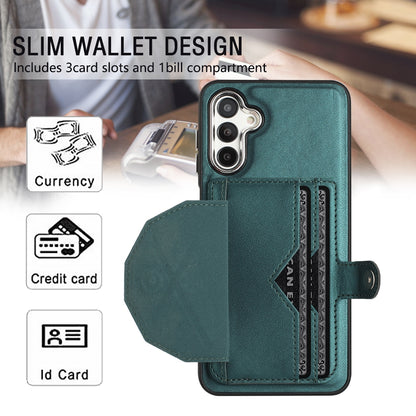 Samsung Galaxy A05s Shockproof Leather Phone Case with Card Holder - Stylish, Durable, and Convenient
