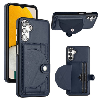 Samsung Galaxy A05s Shockproof Leather Phone Case with Card Holder - Stylish, Durable, and Convenient